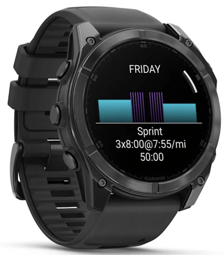Garmin Fenix 8 Solar — детали корпуса