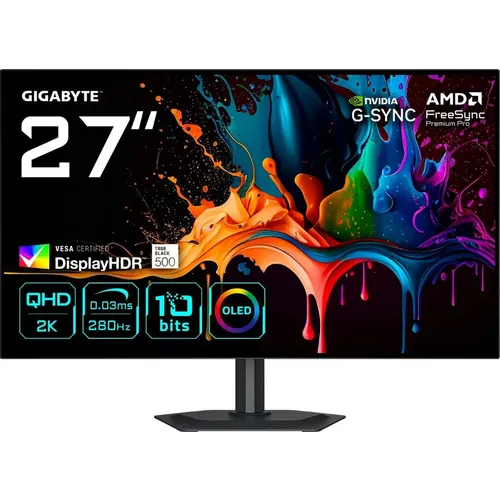 Обзор Gigabyte MO27Q28G (20VM0-MO27Q28BK-1EKR): 4th Gen Tandem WOLED, 280 Гц и 1500 нит — лучший доступный OLED-монитор 2026 года?