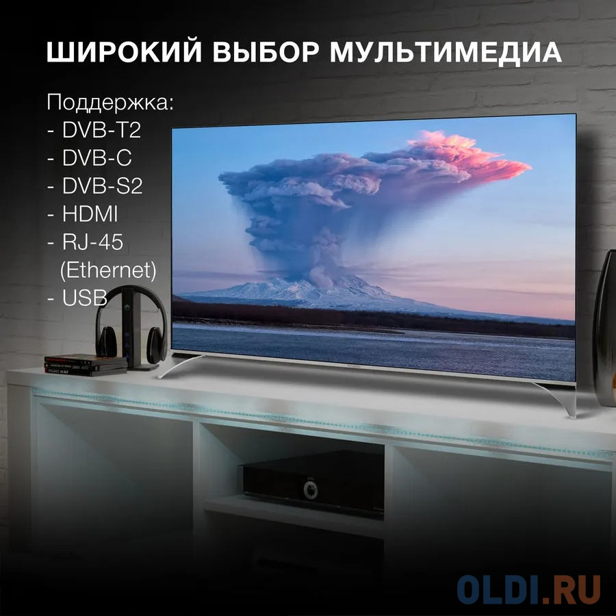 Smart TV функции телевизора Hyundai H-LED50QBU7500