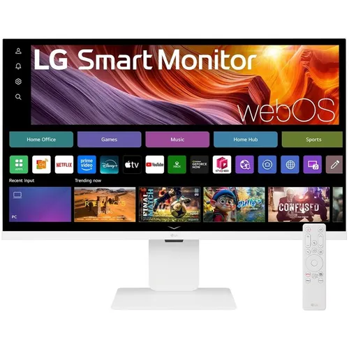 Обзор LG 32U830SA-W: умный монитор 4K с webOS, USB-C 65W и стриминговыми сервисами — всё в одном устройстве