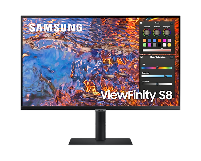Обзор Samsung LS27B800PXIXCI (ViewFinity S8): профессиональный монитор с потрясающей цветопередачей и функциональностью