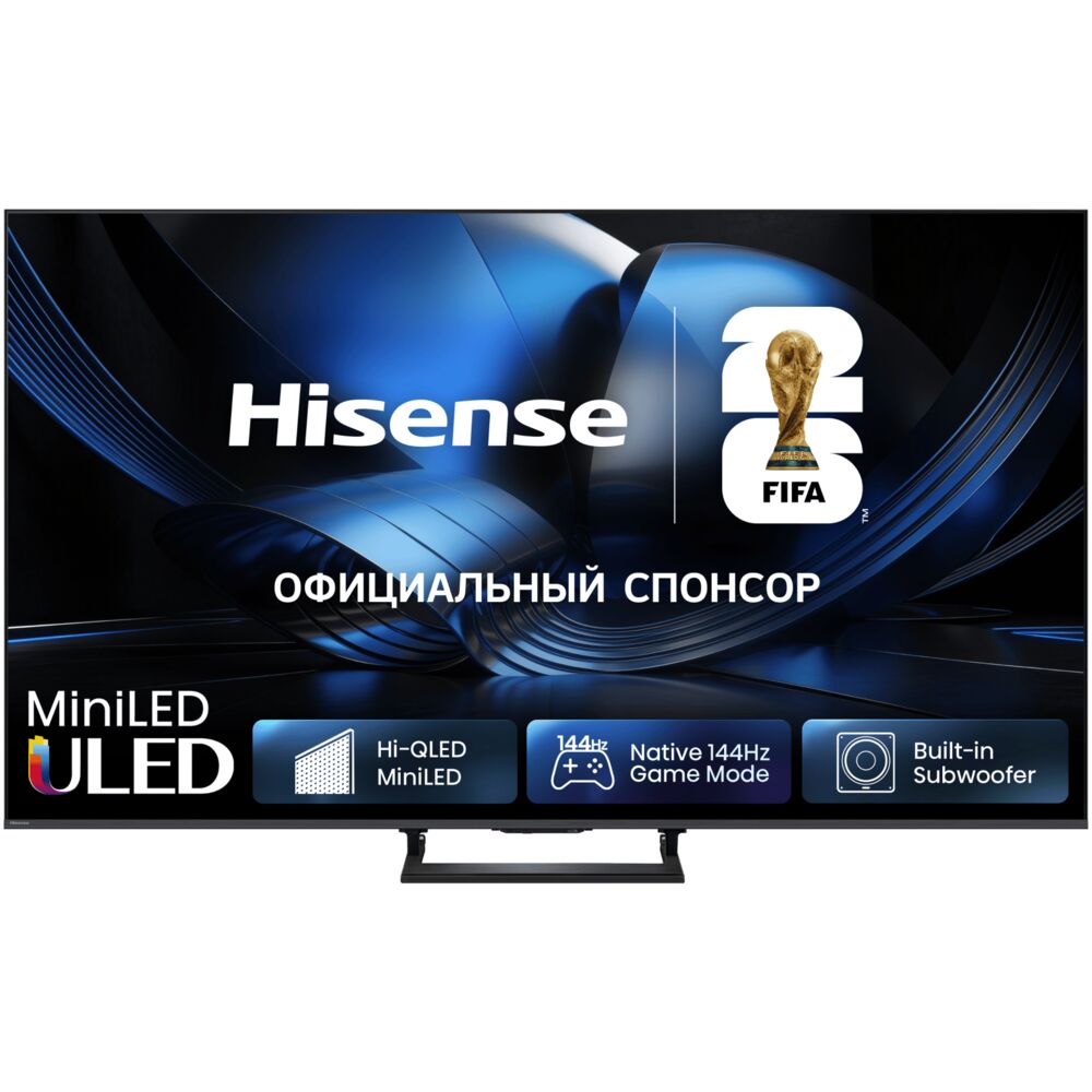 Hisense 75U7S 2026 — обзор 75-дюймового MiniLED телевизора с Hi-QLED, 144 Гц и VIDAA U9: реальный тест