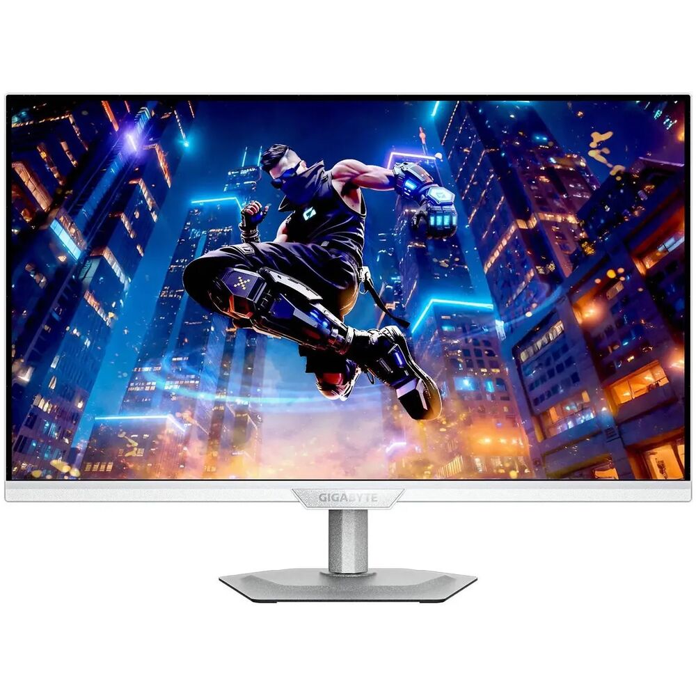 Gigabyte M27UP ICE EK — передняя панель и безрамочный дизайн