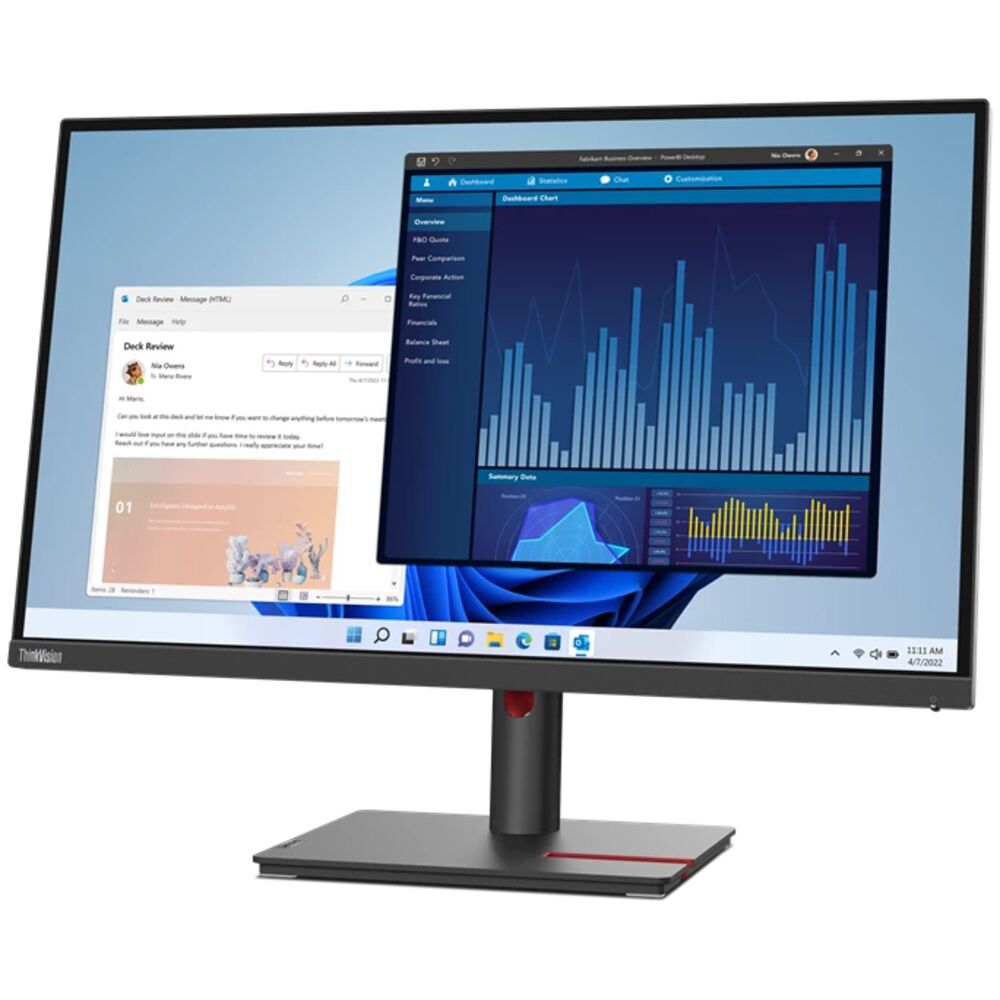 Lenovo ThinkVision T27p-30 качество изображения