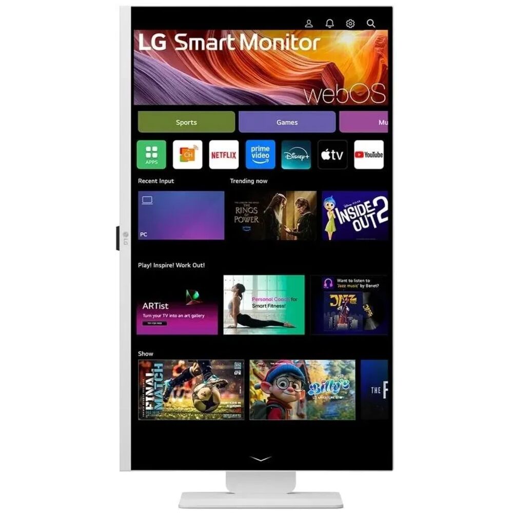 LG 32U830SA-W в работе