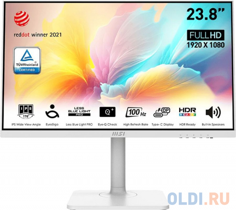 Обзор монитора MSI Modern MD2412PW: стильный и функциональный помощник для работы и развлечений