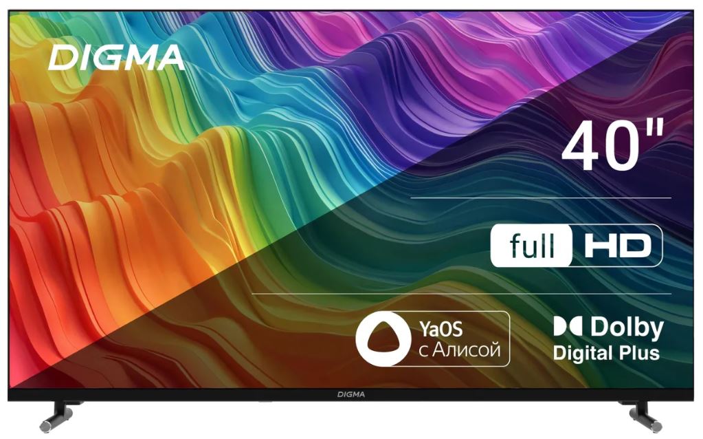 Практическое использование Digma DM-LED40SBB33