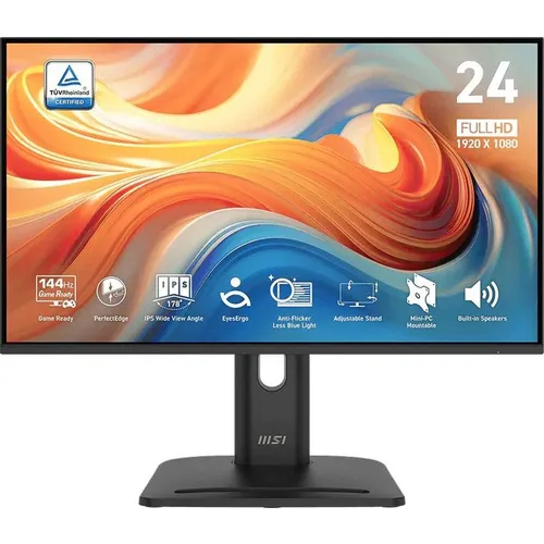 Обзор MSI PRO MP2412 (9S6-3PE39M-014): деловой монитор с VA-матрицей 100 Гц — честный тест после трёх недель работы