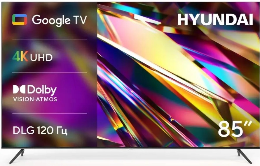 Hyundai H-LED85BU7011 — разъёмы и задняя панель