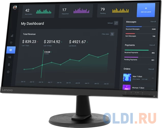 Lenovo ThinkVision C24-40 качество изображения