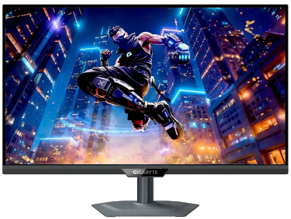Gigabyte M27UP — порты и задняя панель