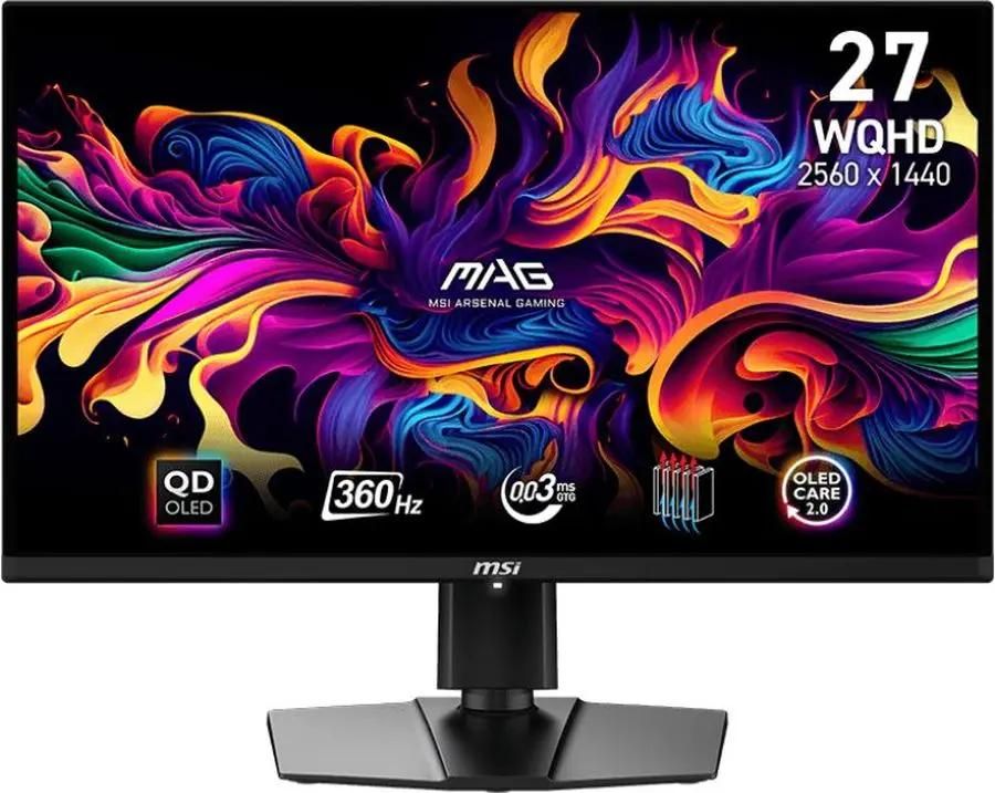 Обзор MSI MAG 271QPX QD-OLED (9S6-3CD89T-019): революция в игровых мониторах с превосходной цветопередачей и молниеносным откликом