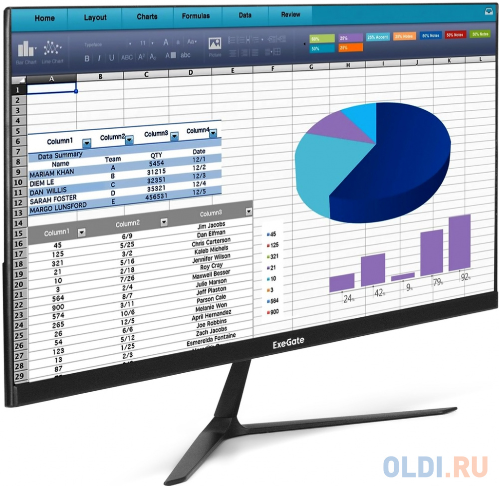 Обзор монитора ExeGate SmartView EH1500A EX297308RUS: доступная IPS-матрица для работы и игр