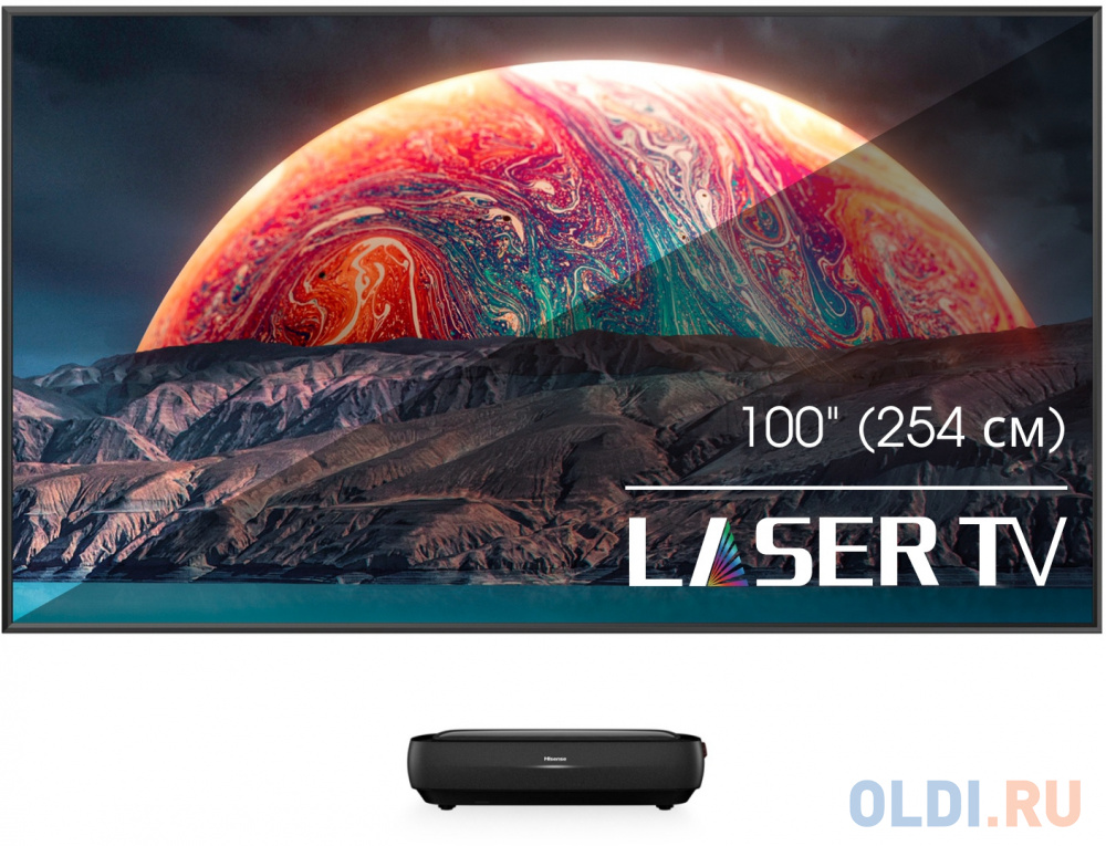Hisense 100L9H: революционный лазерный телевизор с технологией TriChroma — будущее домашних кинотеатров