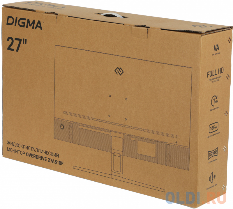 Звук и дополнительные функции Digma Overdrive 27A510F