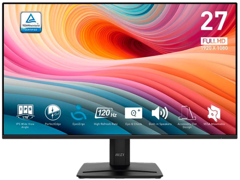 Обзор MSI PRO MP275W E2 (9S6-3PD3CM-043): бюджетный 27-дюймовый IPS-монитор с частотой 120 Гц — стоит ли он своих денег?