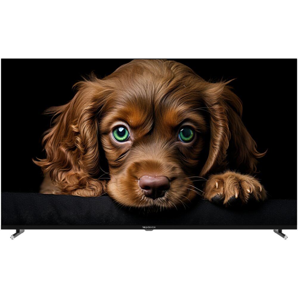Topdevice TDTV65CQ09U_BK внешний вид