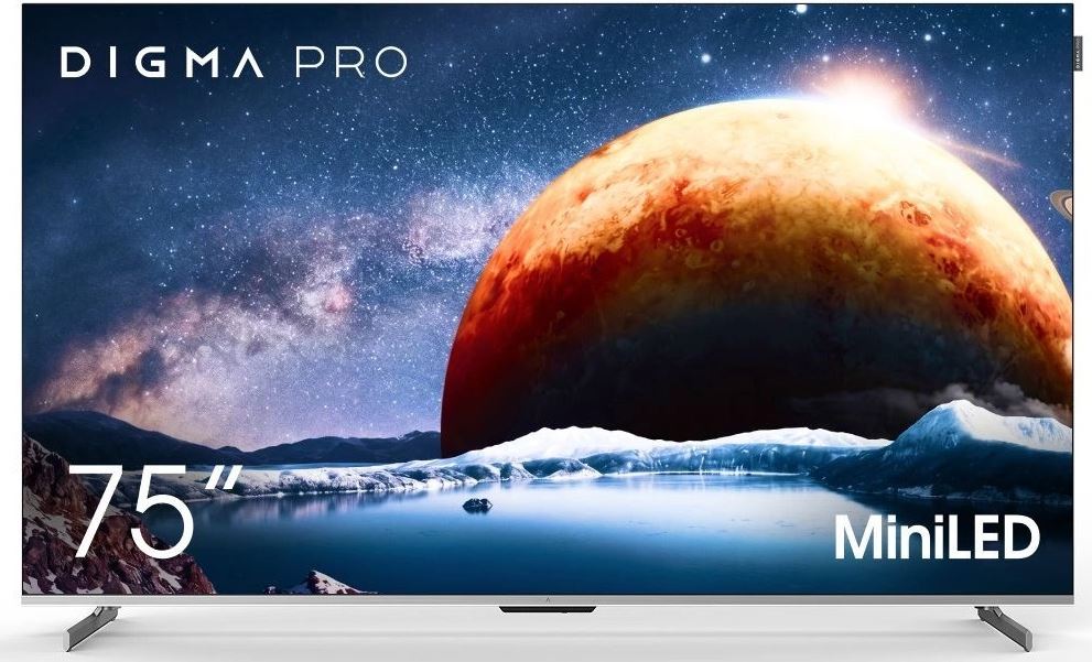 Обзор Digma Pro Mini LED 75Q (2148960): флагманский 75-дюймовый QLED-телевизор с Mini LED и 144 Гц — честный тест спустя три недели использования