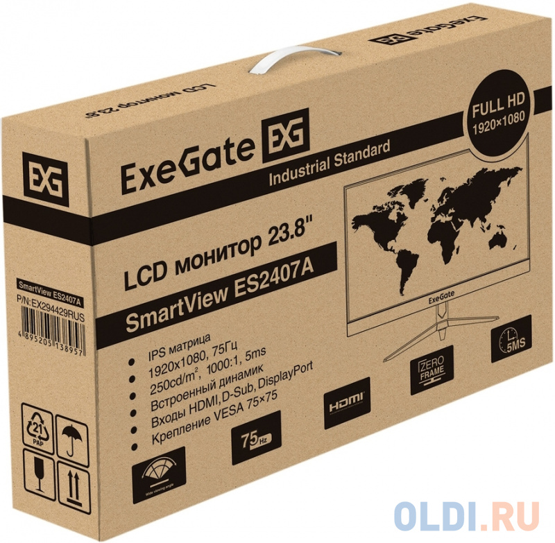 Тестирование задержки ввода на мониторе ExeGate SmartView ES2407A