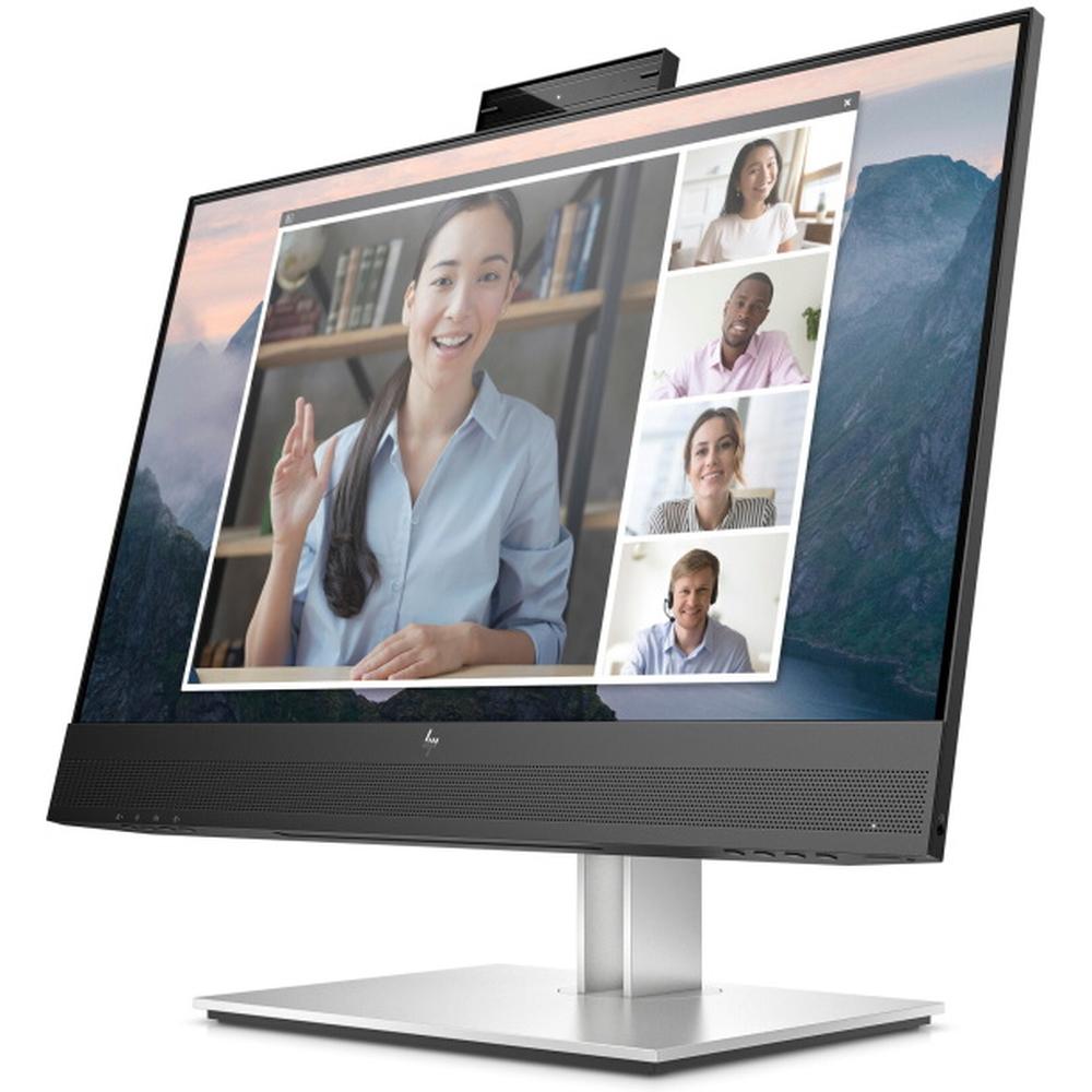 HP E24mv G4 веб-камера pop-up крупным планом