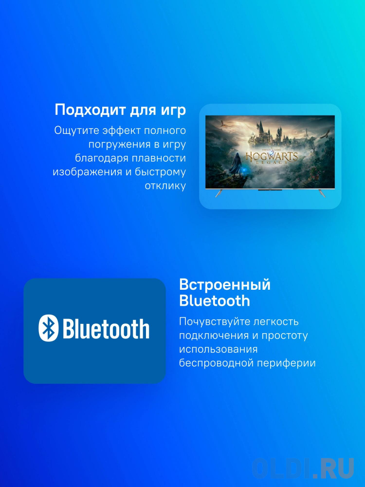 Skyworth 55Q66G порты подключения