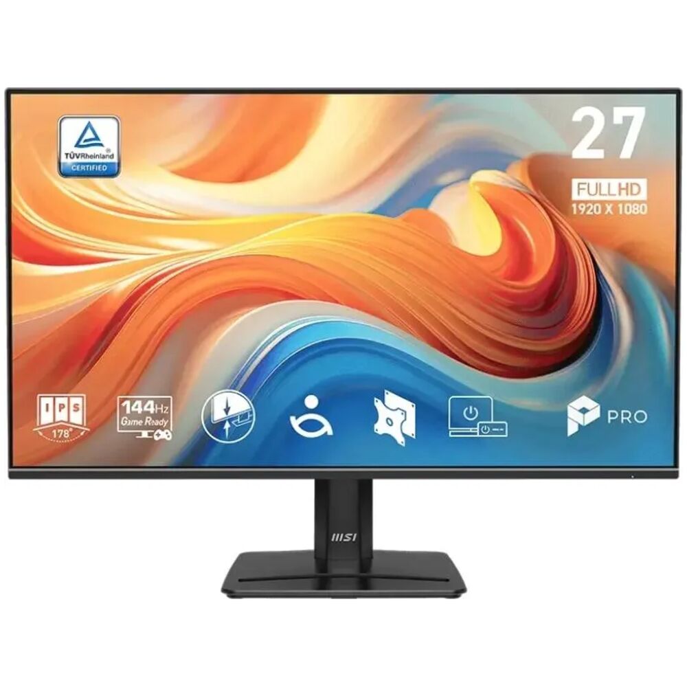 MSI PRO MP275 регулировка высоты и поворот
