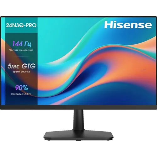 Обзор Hisense 24N3Q-PRO: бюджетный IPS-монитор 144 Гц с 90% DCI-P3 — стоит ли брать?