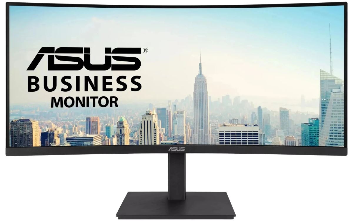 Обзор ASUS VA34VCPSR: 34-дюймовый изогнутый монитор-докстанция с USB-C 96W и RJ45 — идеальный центр продуктивности для современного офиса