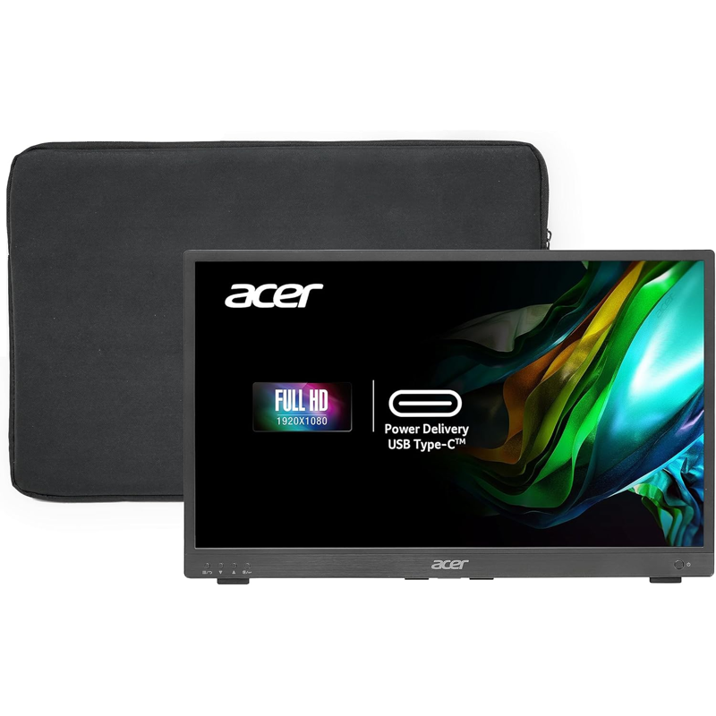 Обзор Acer PM181Q (UM.BP1CD.A01): портативный монитор с большим экраном для работы и развлечений
