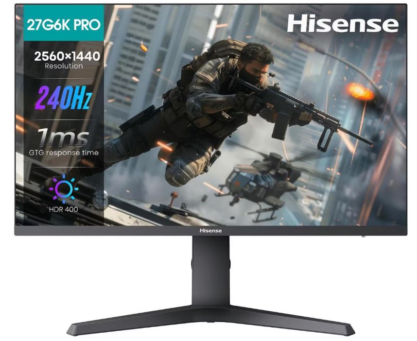 Меню настроек Hisense 27G6K-PRO