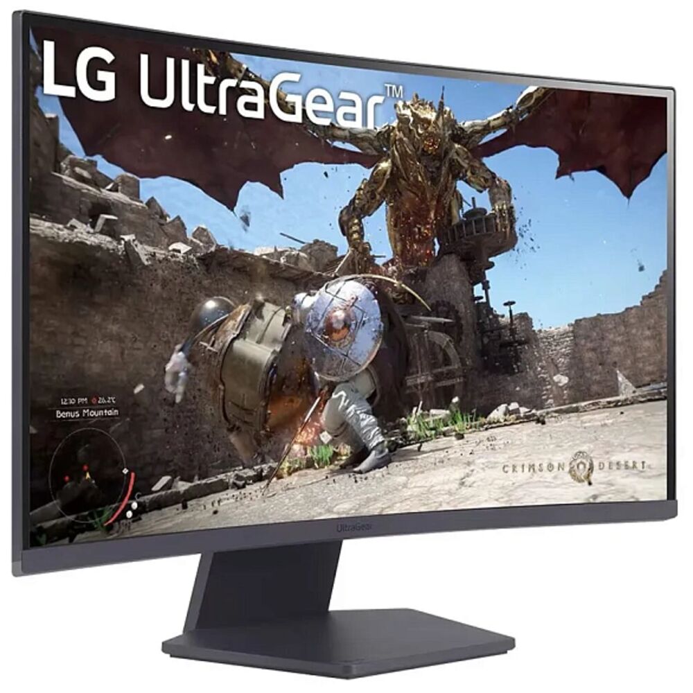 Игровой процесс на LG 27GS60QC-B