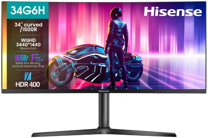 Обзор Hisense 34G6H: доступный ультраширокий монитор с впечатляющими игровыми характеристиками