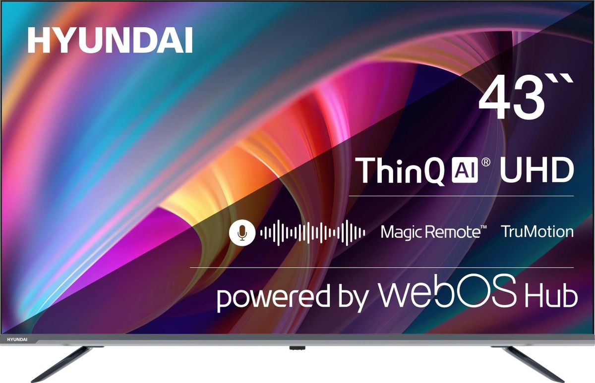 Обзор телевизора Hyundai H-LED43BU7100: доступный 4K Smart TV на WebOS с достойным изображением