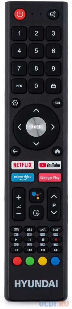 Интерфейс Android TV на Hyundai H-LED50BU7006