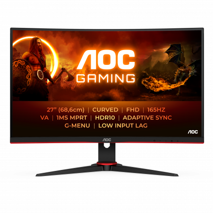 Обзор AOC C27G2E/BK: доступный игровой монитор с VA-матрицей для настоящих геймеров