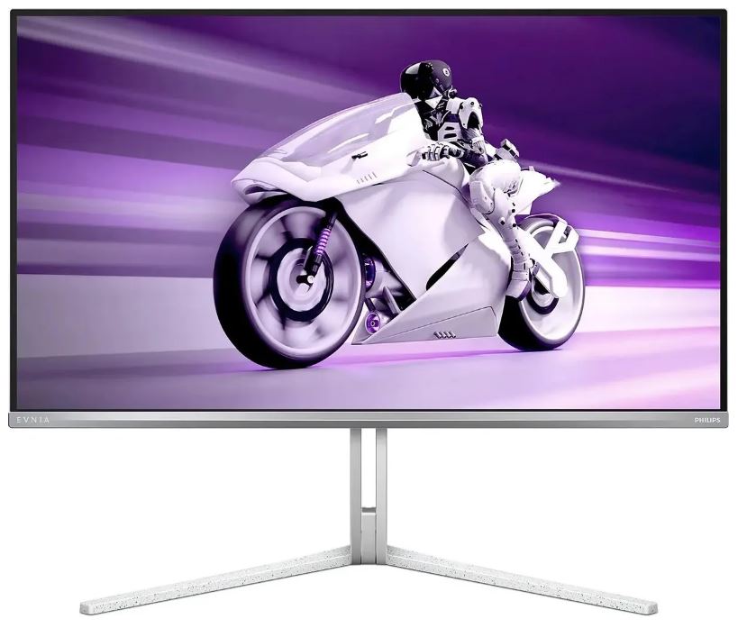Philips Evnia 32M2N8800 — задняя панель и Ambiglow