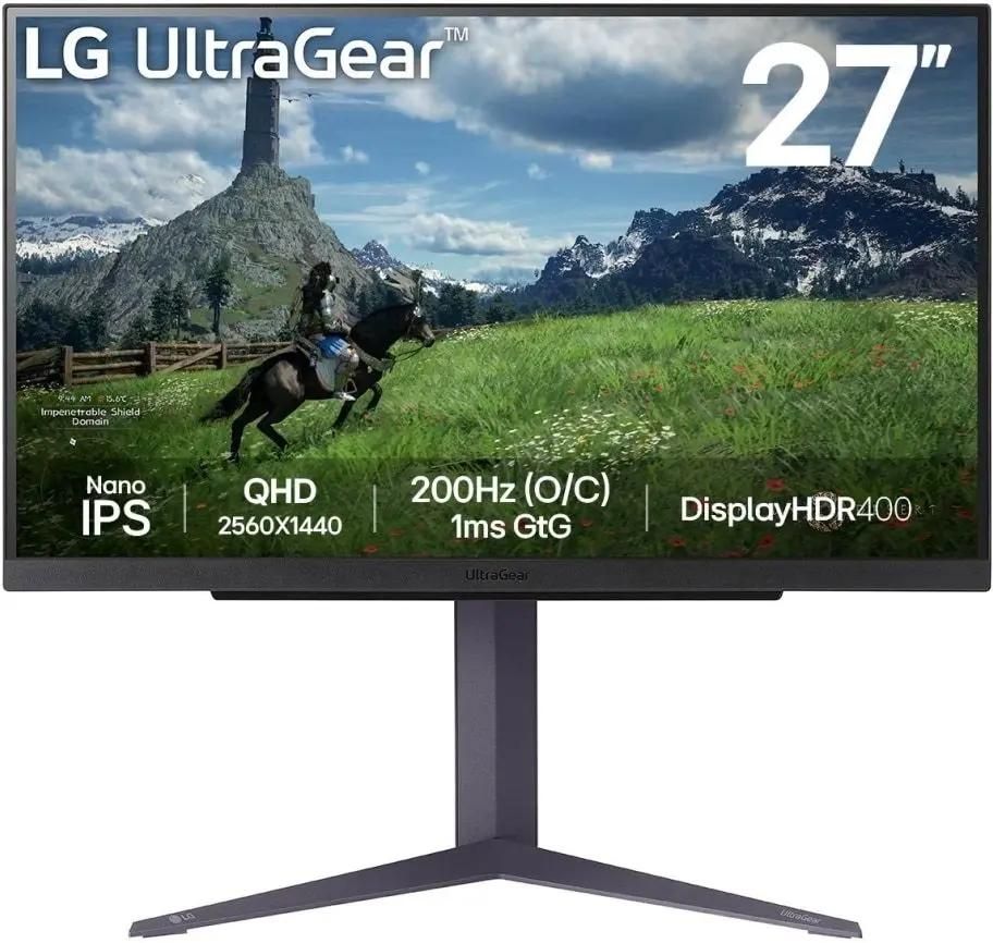 Обзор LG 27GS85Q-B: профессиональный игровой монитор с Nano IPS матрицей и частотой 180 Гц