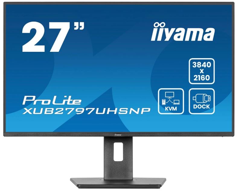 Обзор монитора Iiyama XUB2797UHSNP-B1: профессиональное решение с KVM-переключателем и USB-C док-станцией
