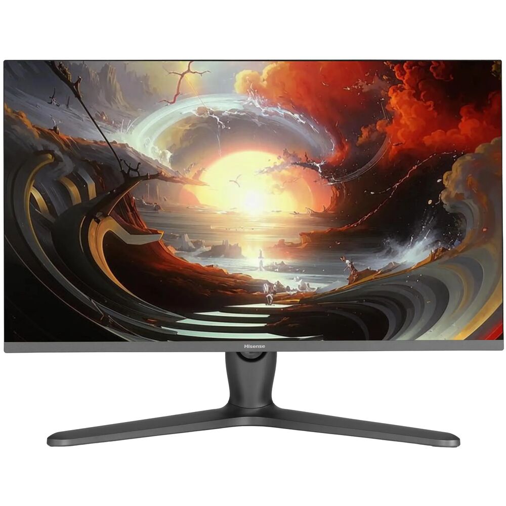 Hisense 27G7Q-PRO — вид сзади и RGB подсветка