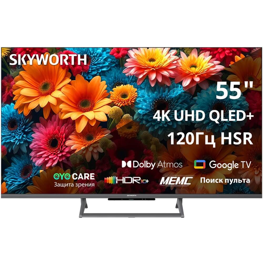 Skyworth 55Q67H распаковка
