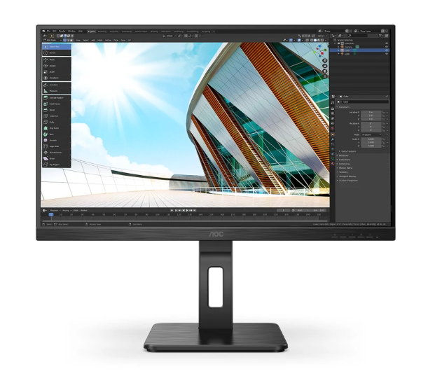Обзор AOC Q27P2Q: профессиональный QHD-монитор с отличной цветопередачей и эргономикой