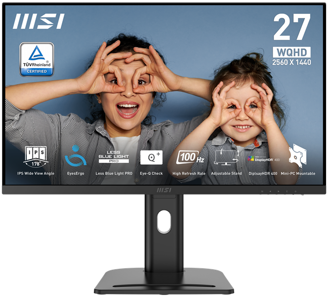 Результаты тестирования цветового охвата MSI Pro MP273QP E2