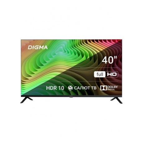 Финальный вид телевизора Digma DM-LED40SBB36