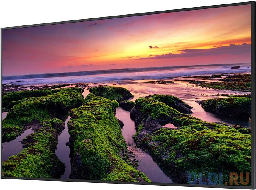 Samsung LH75QBBEBGCXCI QLED TV вид сбоку