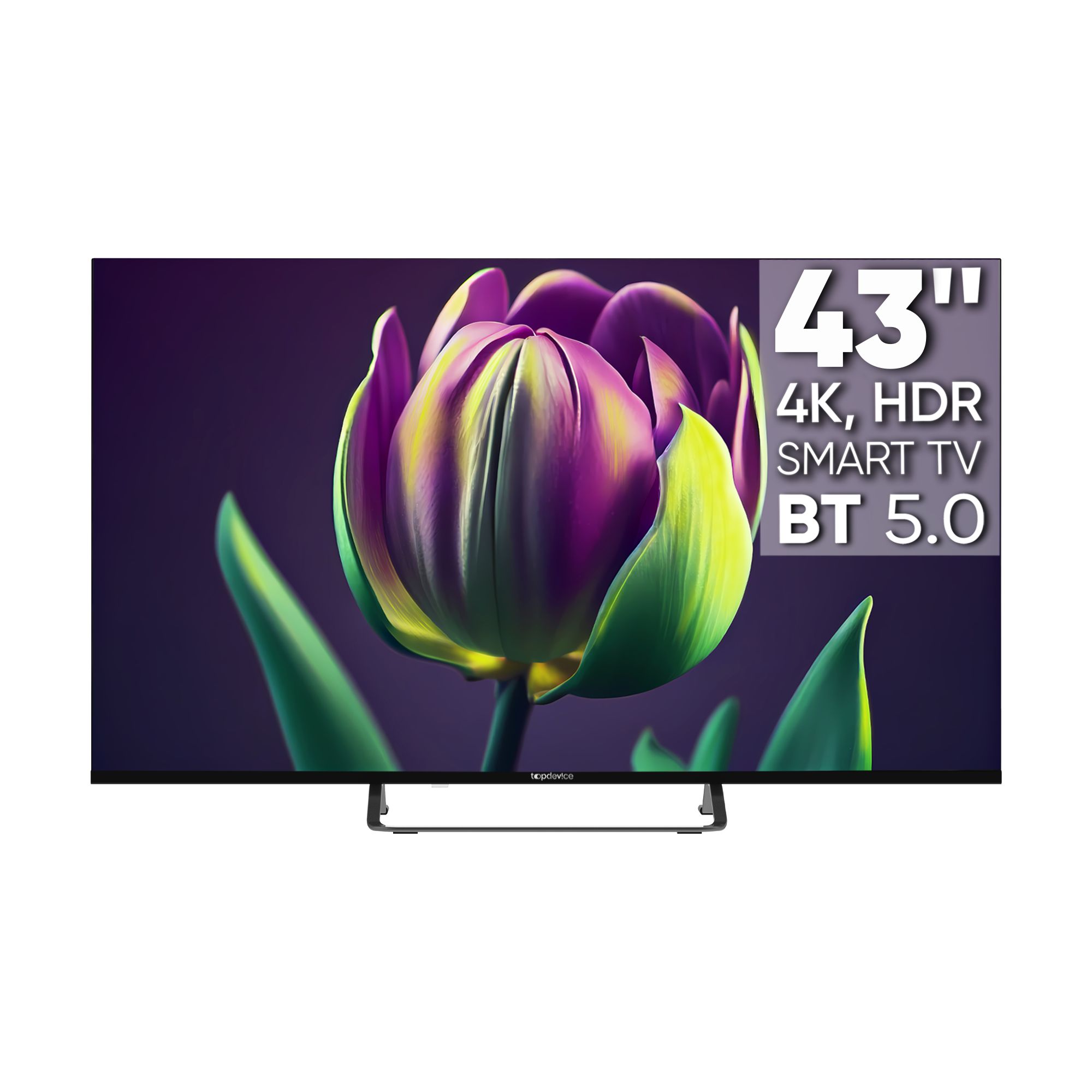 Обзор телевизора Topdevice TDTV43CS06U_BK: честный тест 43-дюймового 4K Smart TV на Android 11 WildRed