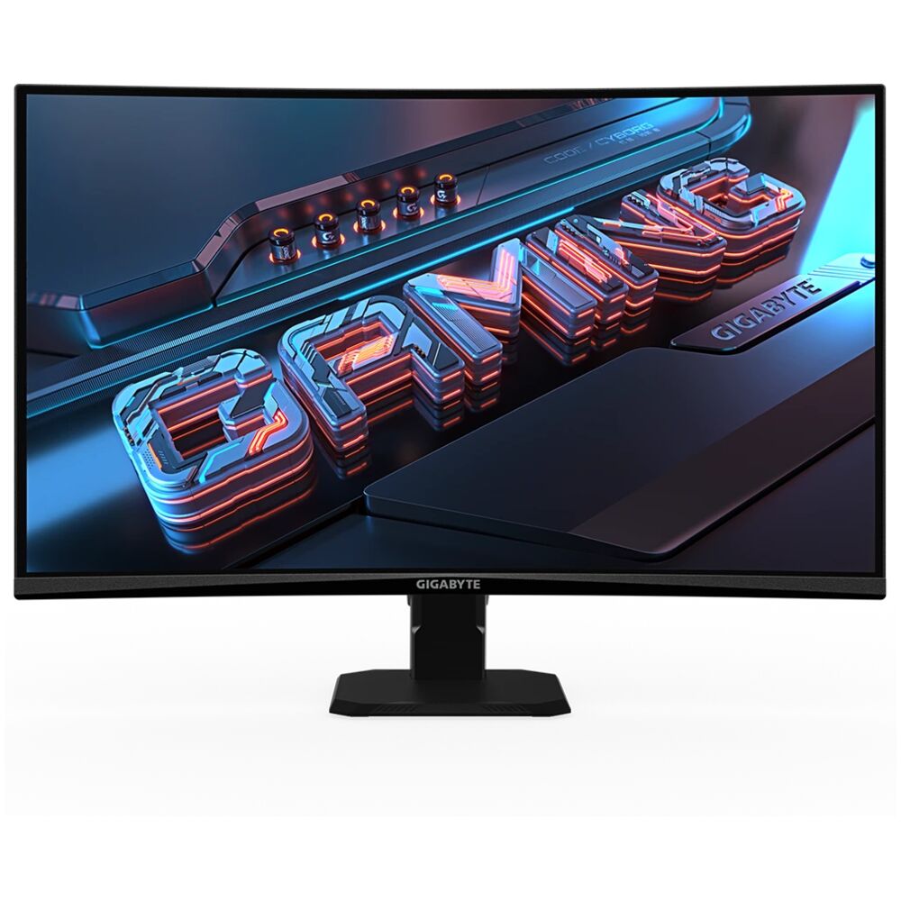 Gigabyte GS27QCA — вид спереди