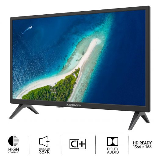 Обзор телевизора Topdevice TDTV24BS01H_BK: компактное Smart TV решение для небольших помещений