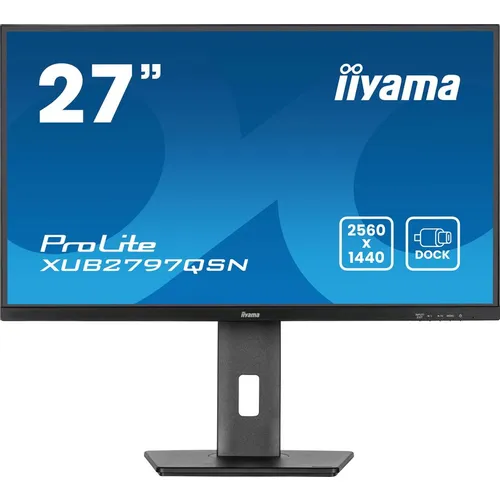 Обзор Iiyama XUB2797QSN-B2: универсальный QHD-монитор с USB-C док-станцией для профессионалов