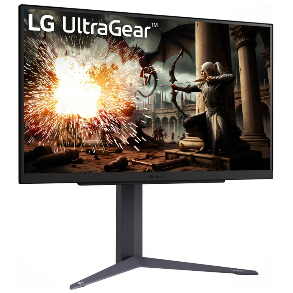 LG 27GS75Q-B — тонкие рамки, безрамочный дизайн