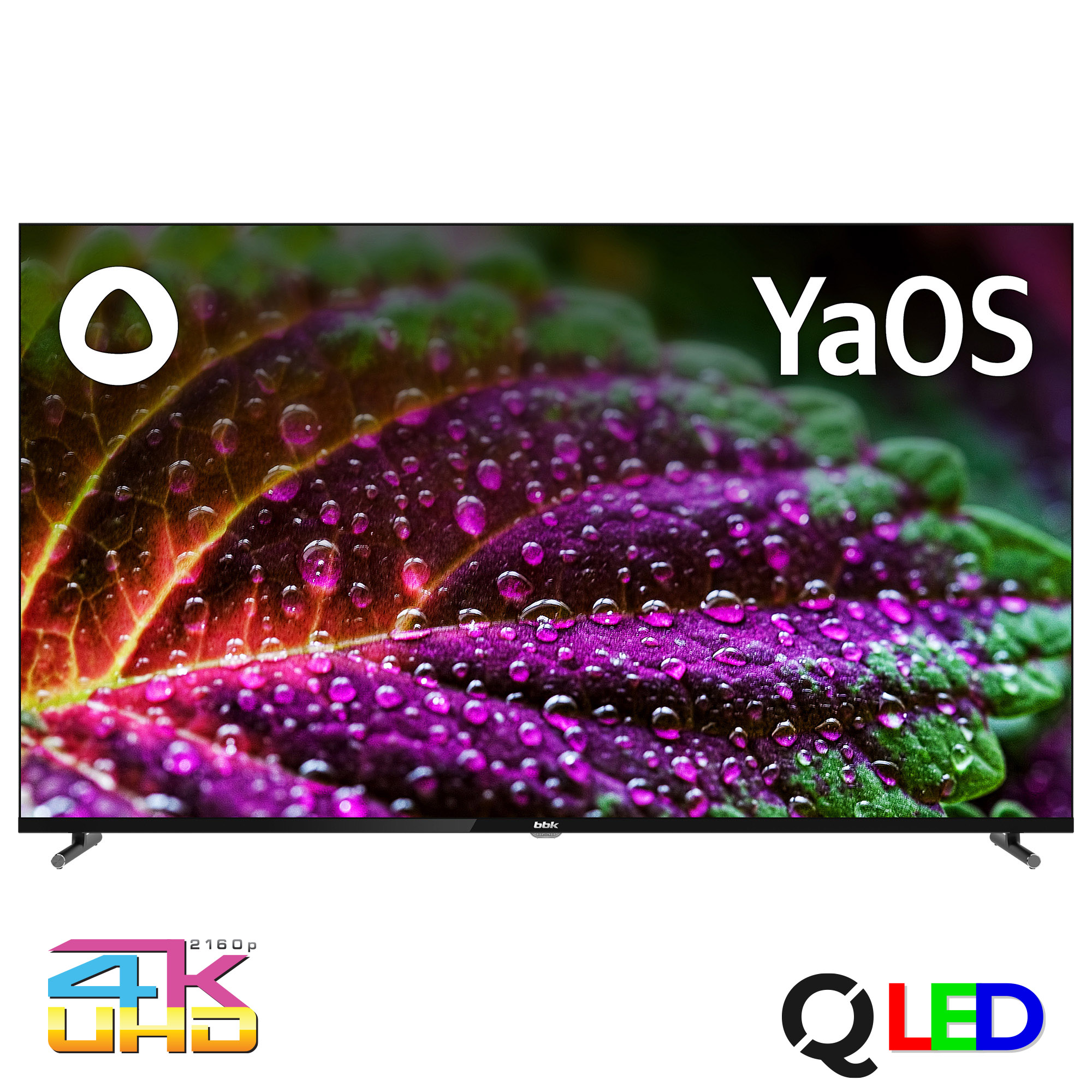 Обзор BBK 50LED-8246/UTS2C (B): Доступный QLED 4K телевизор с YaOS — баланс цены и качества